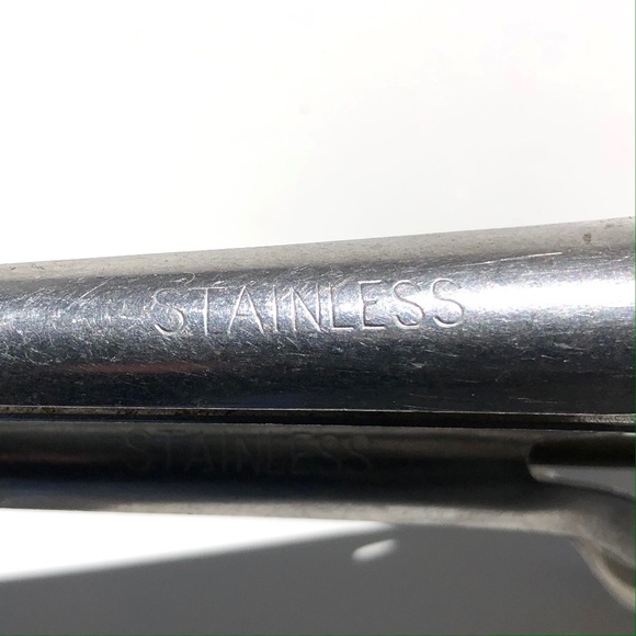 Vintage Edlund Hand Mixer Egg Beater Green Wood Handle Stainless Made in USA - Picture 8 of 8